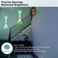 Luces nocturnas con sensor de movimiento para dormitorio baño pasillo y armario | 4 piezas y 7 Colores y Recargable