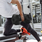 Juego de 2 Mancuernas Costoffs, Mancuernas de Hierro Fundido Hexagonales para Aeróbica, Gimnasia y Entrenamiento de Fitness