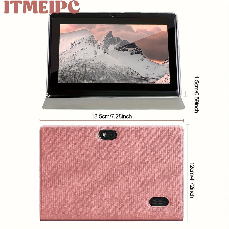 Tablet | ITMEIPC Tablet Android 14 de 7 pulgadas - 4GB (2+2 Expandible) RAM + 32GB ROM, Procesador Quad-Core Cortex-A53, Batería de 3500mAh, WiFi