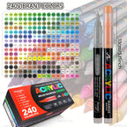 Rotuladores | Set de 240 Marcadores de Líquido Directo, Dibujo a Mano, Pintura Graffiti para Lápices de Pintura Acrílica Artística, Perfecto para