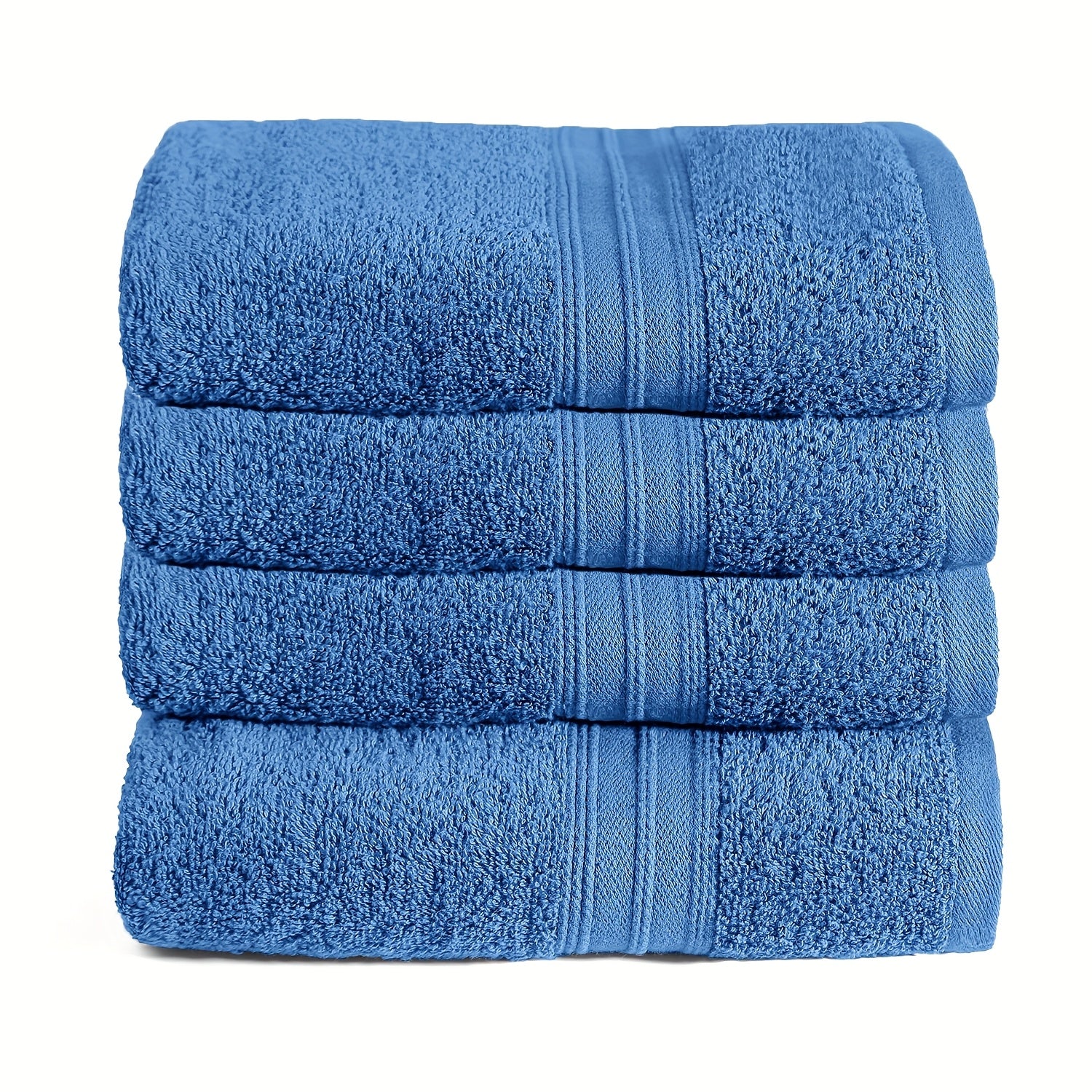 Juego de Toallas y Toallas de Baño, 4 Piezas, Calidad Premium, 100% Algodón, 550 g/m², Tamaños: 30×50 cm, 50×100 cm, 70×140 cm, Altamente Absorbentes, Suaves al Tacto, Disponible en 9 Colores
