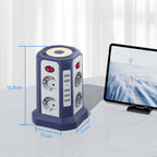 Regleta eléctrica con cable 3 m | Hogar oficina taller y dispositivos