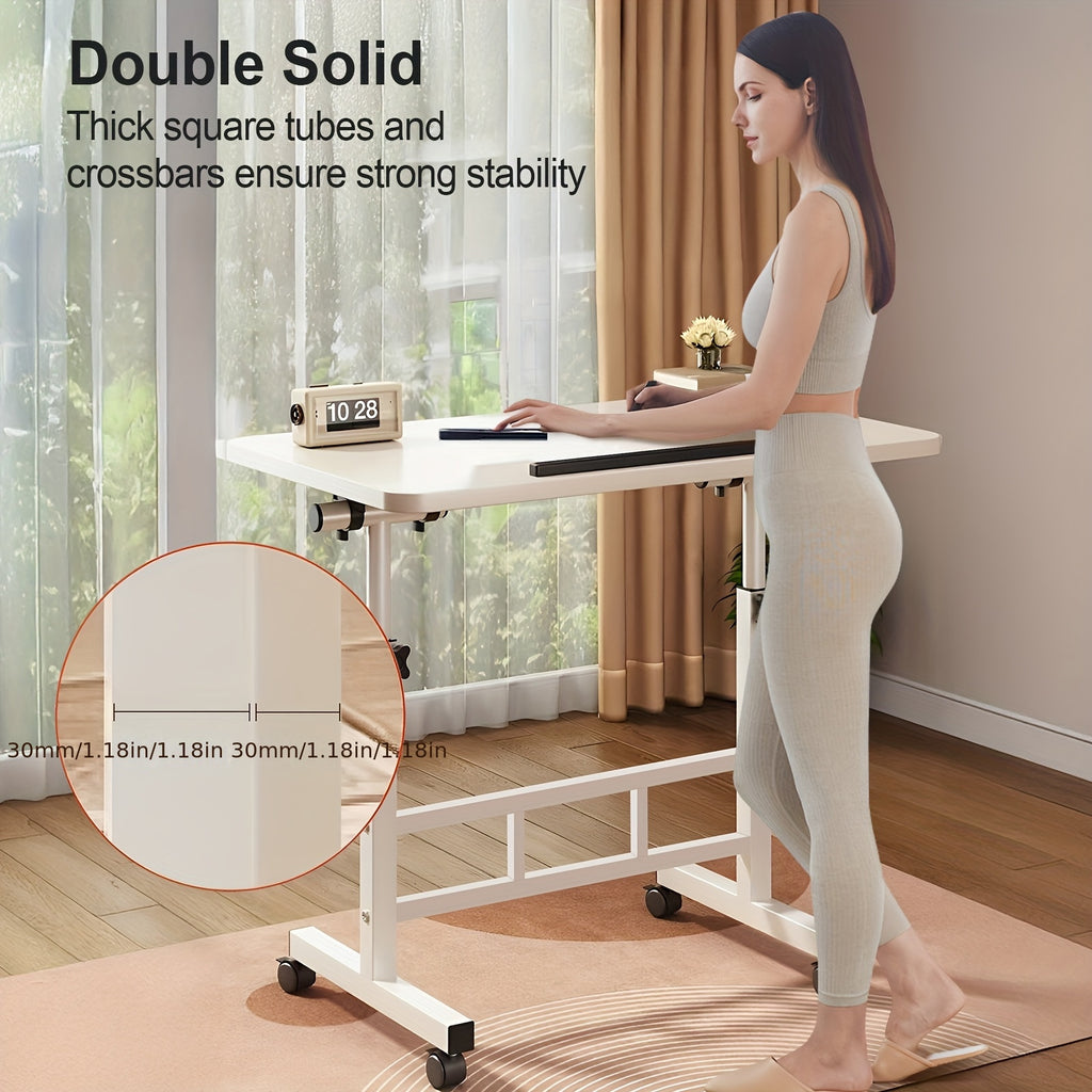 Escritorio para teletrabajo y estudio | 88.9 cm y Ajustable