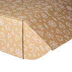 Caja Cartón Envío Navidad, Caja Cartón Navidad Automontable de Cartón Kraft, Caja Regalo - Packer PRO