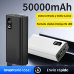 Power bank para carga durante viajes y uso diario | 50,000mAh
