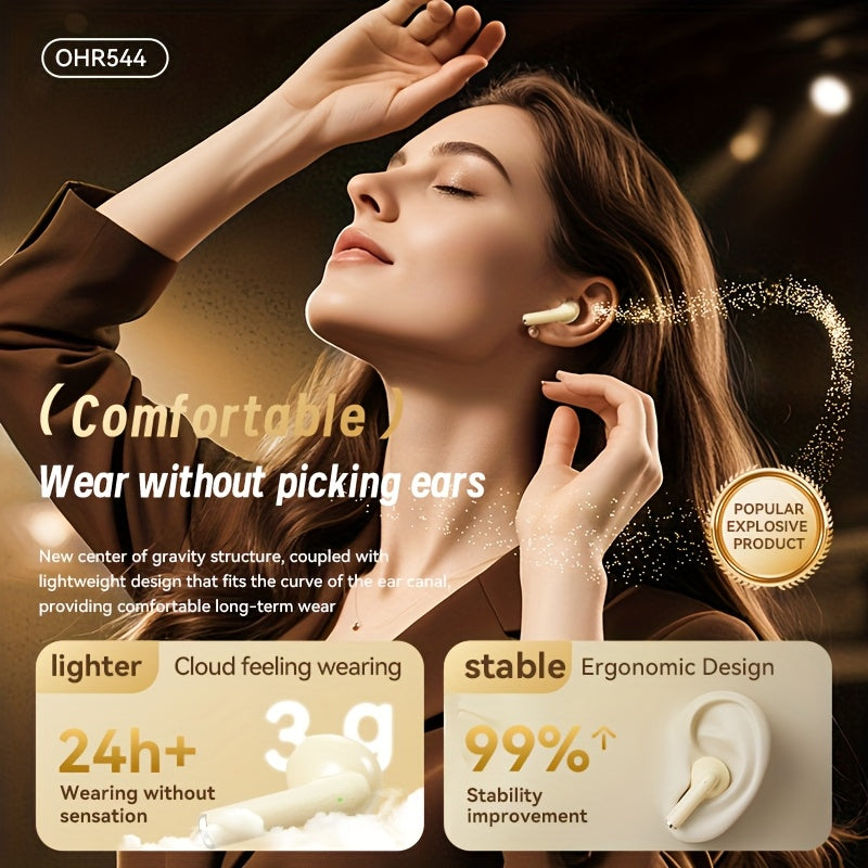 Auriculares Bluetooth | Acer Ohr Auriculares inalámbricos de 13.82 metros, calidad de sonido estéreo, auriculares con reducción de ruido en