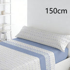 Juego de ropa de cama (Sábana ajustable, Cubrecama, Funda de almohada) | Juego de sábanas estampadas de 3 piezas | Primavera/Verano | Múltiples estilos | Tejido suave | 180cm - Múltiples tamaños disponibles