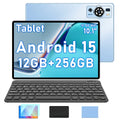 Tabletas Android | Tablet UXD A5 Android 15 con pantalla IPS de 10.1 pulgadas, 12GB de RAM, 256GB de ROM + Soporte de Expansión de 1TB