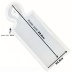 Molde de silicona con asa grande para hacer tablas de charcutería de resina DIY, bandeja de comida, manualidades DIY, tabla de cortar, decoración de mesa, molde de silicona grande y grueso