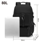 Mochila de Viaje para Cabina de Avion 45x30x20 para Vuelo Barato Equipaje de Mano y Espaciosa con Compartimento para Zapatos y Mochila Antirrobo Multifuncional para Viajes 2210.