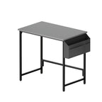 Escritorio, Escritorio para Computadora, Mesa Pequeña, 100 X 48 X 72 Cm/40X19X28In, Mesa de Oficina con Bolsa de Almacenamiento, Mesa para PC para Oficina, Estudio, Dormitorio, Estructura de Metal, Moderno y Fácil