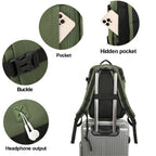 Mochila de cabina 40 x 20 x 25 cm (20 L) | Mochila ideal para viajes en avión | Mochila de cabina para hombre y mujer para el trabajo, viajes, senderismo y escuela