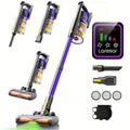 Laresar X11 Aspiradora Inalámbrica 550W/46Kpa para el hogar, Aspiradora de varilla anti-enredos de 60 minutos, Aspiradora recargable de doble mano ligera con aromaterapia para pelo de mascotas, alfombras y pisos, limpieza de primavera