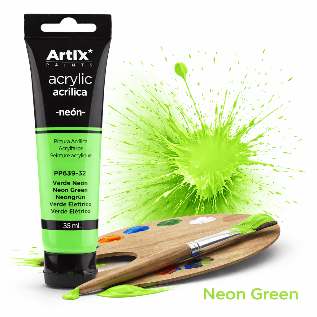 1x Pintura Acrílica 35ml, Colores Surtidos
