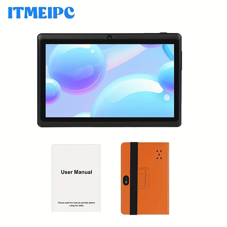 Cámara de seguridad | Tableta ITMEIPC Android 14 de 7 pulgadas con procesador de cuatro núcleos, 4 GB de RAM (2+2 ampliable) + 32 GB de ROM