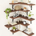 3 piezas/5 piezas de estantes flotantes, estantes de pared con soporte de acero reforzado, una sola capa que puede soportar 18 kg, fácil de instalar, estante colgante adecuado para cocina/baño/sala de estar/dormitorio