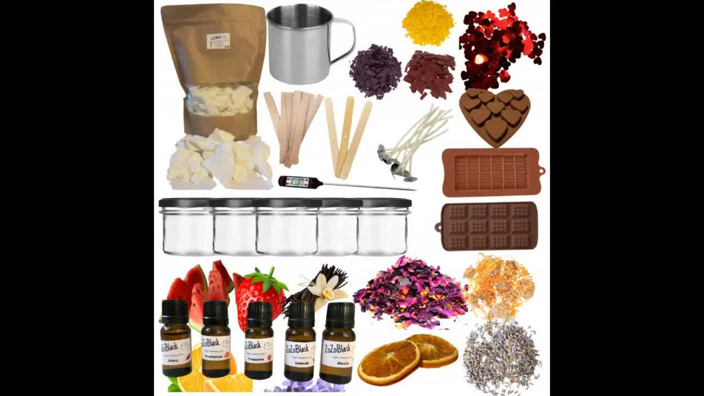 SET PARA LA CREACIÓN INDEPENDIENTE DE VELAS XXL DE SOY | CERA DE SOY | ACEITE DE AROMATIZANTE | CUEROS Y CORDONES | MOLDES DE SILICÓN | INSTRUCCIONES DE PDF GRATIS | REGALO DE SAN VALENTÍN