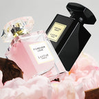 2 Frascos de Perfume Transparente para Mujer, Rosa, Vainilla, Jazmín, Suave y Dulce, Perfume Promocional para Mujer, Textura Avanzada, Fragancia Avanzada, Fragancia Floral Encantadora de Larga Duración, Recomendado para Citas, Viajes, Regalos para Mujeres