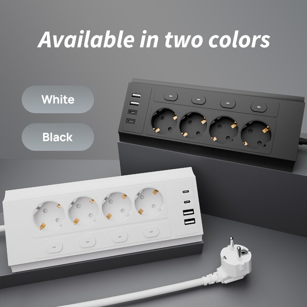 Regleta eléctrica con cable | Hogar oficina taller y dispositivos
