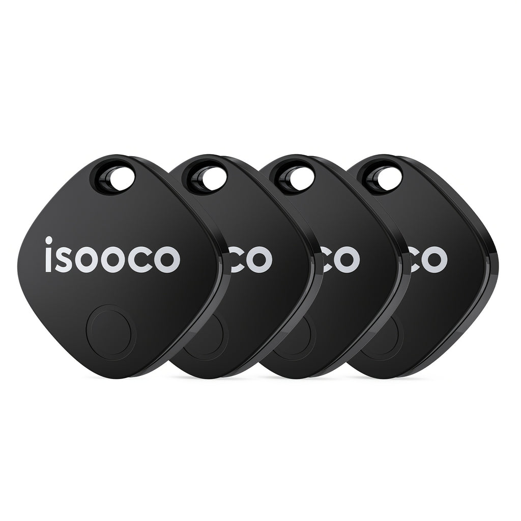 Localizadores inteligentes | 4 Piezas de Rastreador GPS Inteligente (Solo Compatible con iOS, No Android), Localizador Global, Dispositivo