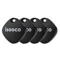 Localizadores inteligentes | 4 Piezas de Rastreador GPS Inteligente (Solo Compatible con iOS, No Android), Localizador Global, Dispositivo
