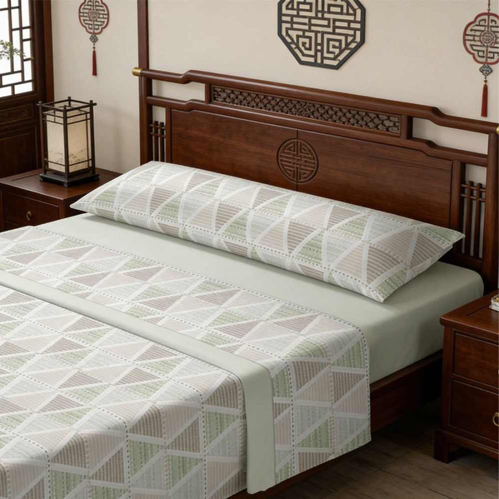Juego de cama prémium de tres piezas: sábana bajera, sábana y funda de almohada. Suave y cómodo, disponible en varios colores y tamaños, fácil de cuidar.