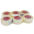 Cinta Embalaje Cinta Adhesiva (48mm 100yd) para Embalar Paquetes y Cajas de Envíos y Mudanzas Color Precinto Tranparente 6 Rollo