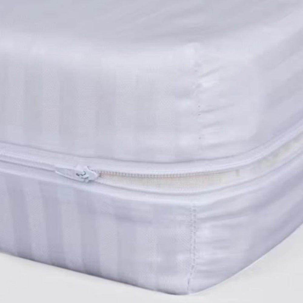 Protector De Colchón 135x190 150x190 90x190 105X190CM Alto 25cm Funda Cutí Cierre Con Cremallera en L Muy Fácil de Colocar No Precisa Plancha Muy Save y No Encoje