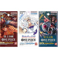 Bandai ONE Piece Set de 3x Booster: Boosters Japoneses de los Últimos Sets (OP06 hasta el Actual) con Cartas Coleccionables