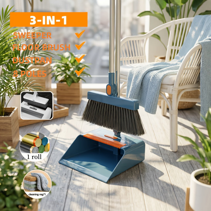 Escoba para limpieza diaria del hogar | diseño funcional
