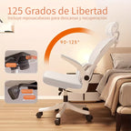 Silla de oficina | Adecuado para Escritorios y Sillas Portátiles de Oficina en Casa con Reposabrazos, Sillas de Soporte Lumbar, Sillas de Oficina