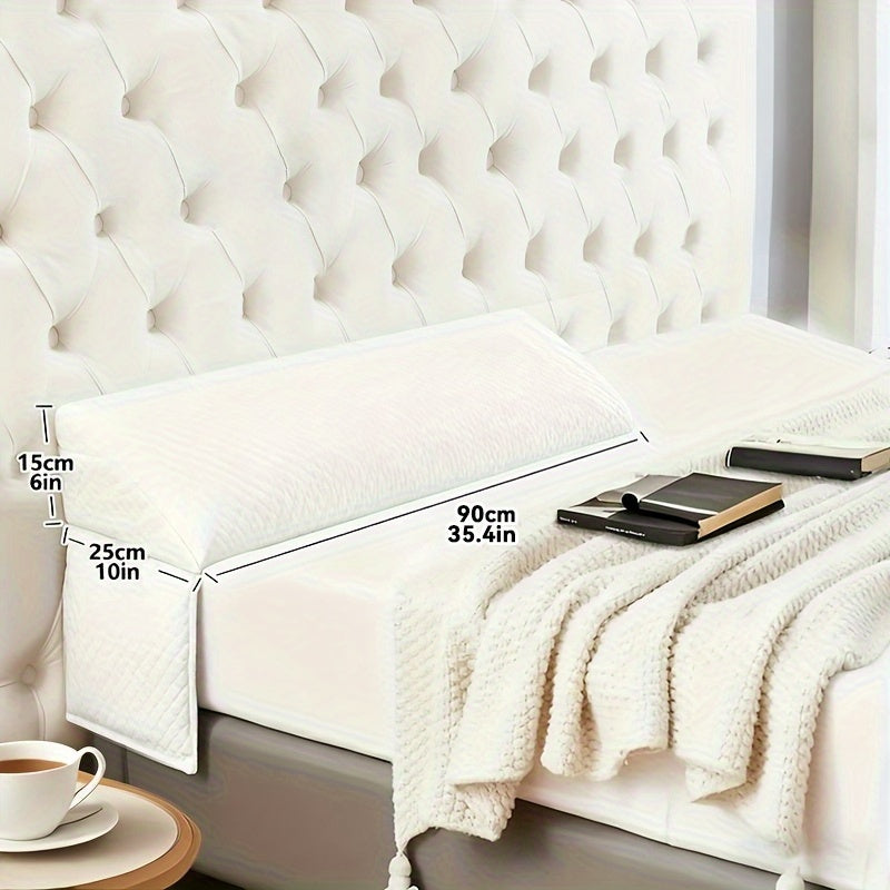 Almohada de cama | Almohada Cura para Cama, Relleno para Espacio de Cama, Almohadas Triangulares, Cierres de Cabecero, Reposacabezas para Dormir