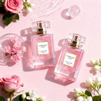 LASTAR Perfume de mujer lujoso y de larga duración, Body Spray para mujer, El líquido contiene partículas de oro. Con una fragancia floral de jazmín y rosa, libera férromonas cautivadoras. Regalos para parejas en citas, un maravilloso regalo para ella.