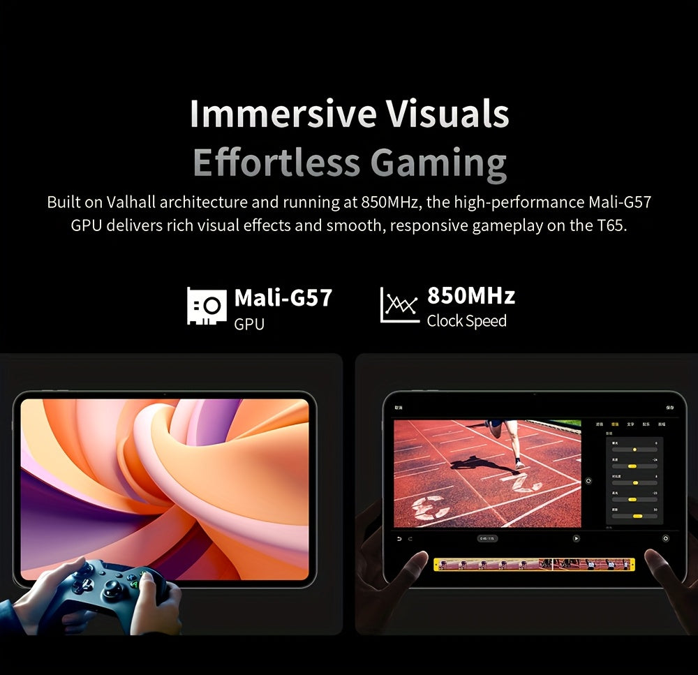 Tabletas Android | TECLAST T65 Tablet 13.4" Inch, Top Gaming 120Hz Tablet Unisoc T7280 Octa-Core 2.2GHz CPU, Android 16 Max 20GB(6+14/8+12) RAM