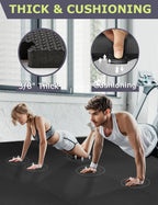 96/108 piezas de tapetes de gimnasio entrelazados de espuma EVA, 30 x 30 cm, tapetes de ejercicio tipo puzzle con baldosas para el suelo, suelo para gimnasio en casa, equipo de ejercicio, tapete de fitness, ideal para yoga, pilates y fitness en casa
