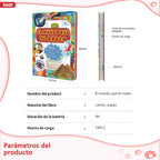 Biidi Alrededor Del Mundo Audiobook en Español, Audiobook, Libros Educativos, Libro Interactivo, Regalo de Cumpleaños de Navidad