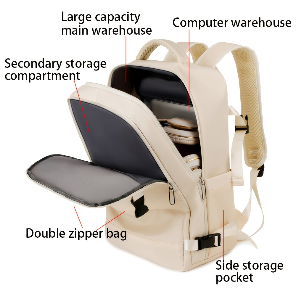 Bolsa de viaje con múltiples funciones y compartimentos, bolsa para computadora de negocios, bolsa de viaje ligera y sencilla, bolsa de equipaje de viaje de negocios de gran capacidad