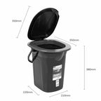 Baño Portátil de Viaje 19L VerdeAzul GB320 para Hasta 120kg