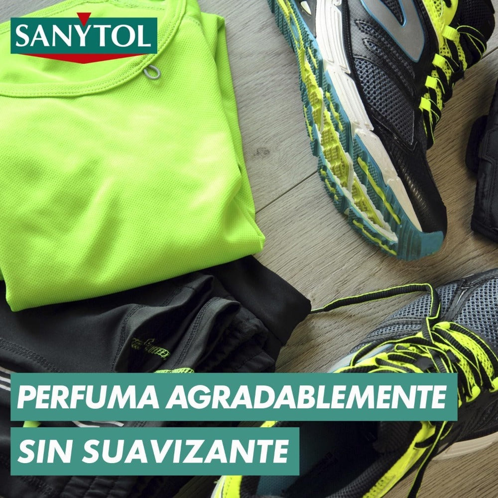 Sanytol Textil – Pack 4x500ml (2L) Elimina Malos Olores sin Lejía