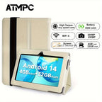 Tablet | Tablet Android 14 de 7 pulgadas, con 4GB (2GB+2GB) de RAM, 32GB de ROM, batería de 3500Mah, procesador de cuad core de alta frecuencia