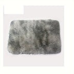 1 alfombra suave de felpa, alfombra de felpa antideslizante, alfombra suave de felpa para mesita de noche, alfombra tie-dye para sala de estar, decoración del hogar, alfombra para dormir mascotas, alfombra para dormitorio y sala de estar, decoración de la