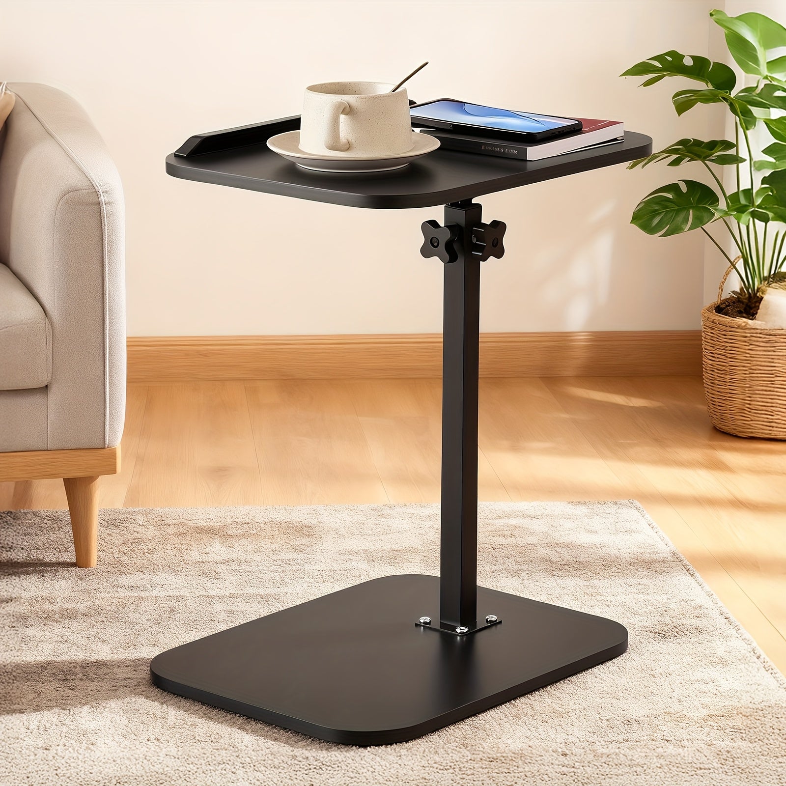 Escritorio para teletrabajo y estudio | Metal y Madera y Ajustable