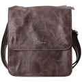 Bolso cruzado de cuero genuino para hombre Leathario, bolso de hombro de cuero genuino, bolso de gran capacidad para hombre, adecuado para uso diario, casual y de trabajo, el mejor regalo para novios, perfecto para regalar, almacén local