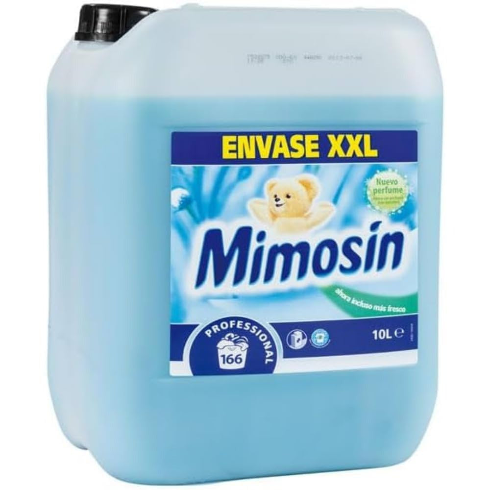 MIMOSÍN Suavizante Proffesional Formato XXL 10 L (166 lavados) - Perfume y suavidad duraderos