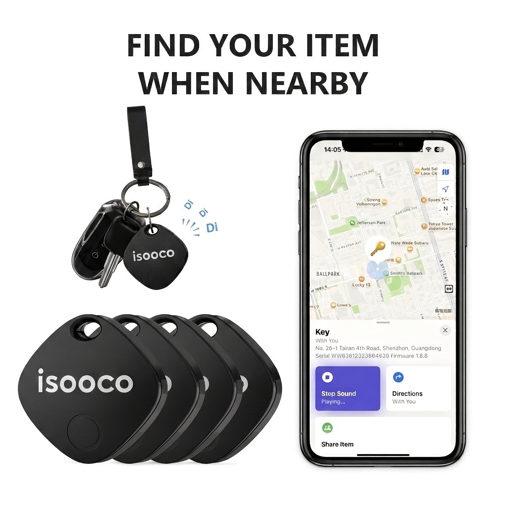 Pack de localizadores inteligentes para llaves, bolsos y objetos personales