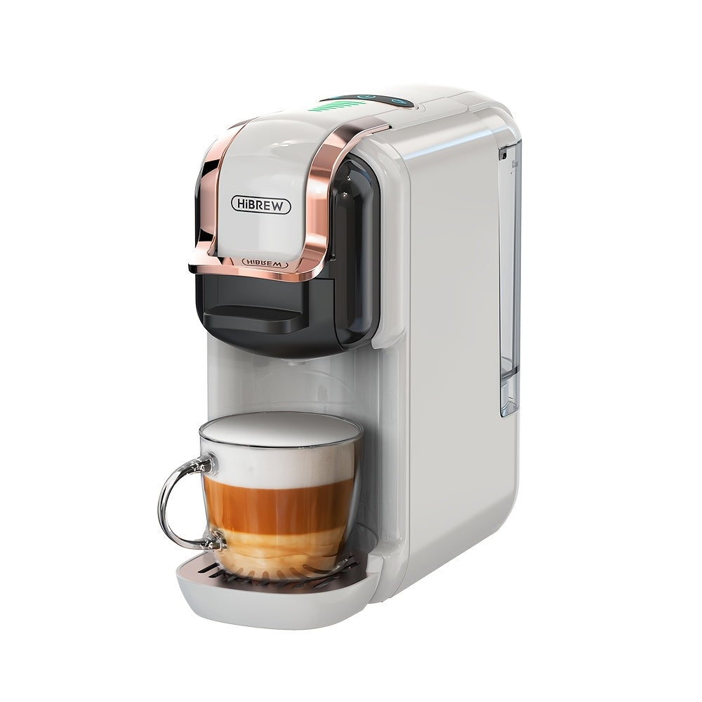 Cafeteras de cápsulas | Cafetera HiBREW 5 en 1 para cápsulas múltiples, café caliente/frío, DG Cappuccino Nes, para cápsulas pequeñas ESE Pod y