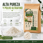 Tierra de Diatomeas Premium – 100% Natural | Polvo Ultrafino 1,3 kg |Múltiples Aplicaciones | Alta Pureza Super Blanca | Vegano y Seguro