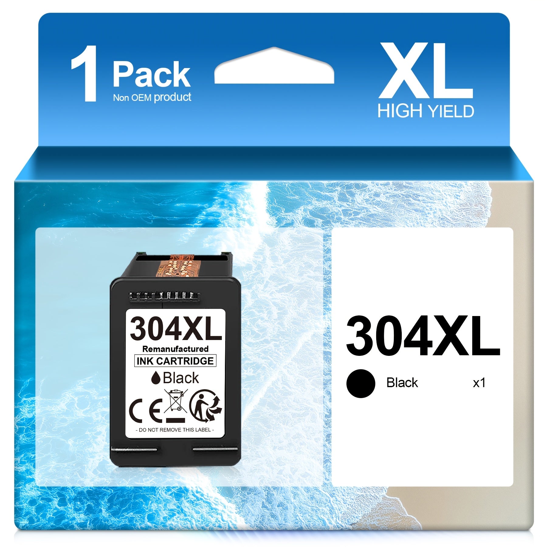 Cartuchos de Impresora Remanufacturados 304XL de Reemplazo para HP 304 XL Multipack y Color Compatibles con Envy 5000 5010 5020 5030 5032, Deskjet 2620 2622 2630 3720 3735 3750 3760 3762 3764