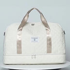 Bolso de Fitness Moda Exterior Corto Bolso de Viaje para Mujer Bolso de Equipaje Plegable de Ocio y Moda de Gran Capacidad para Viajes de Negocios Portátil