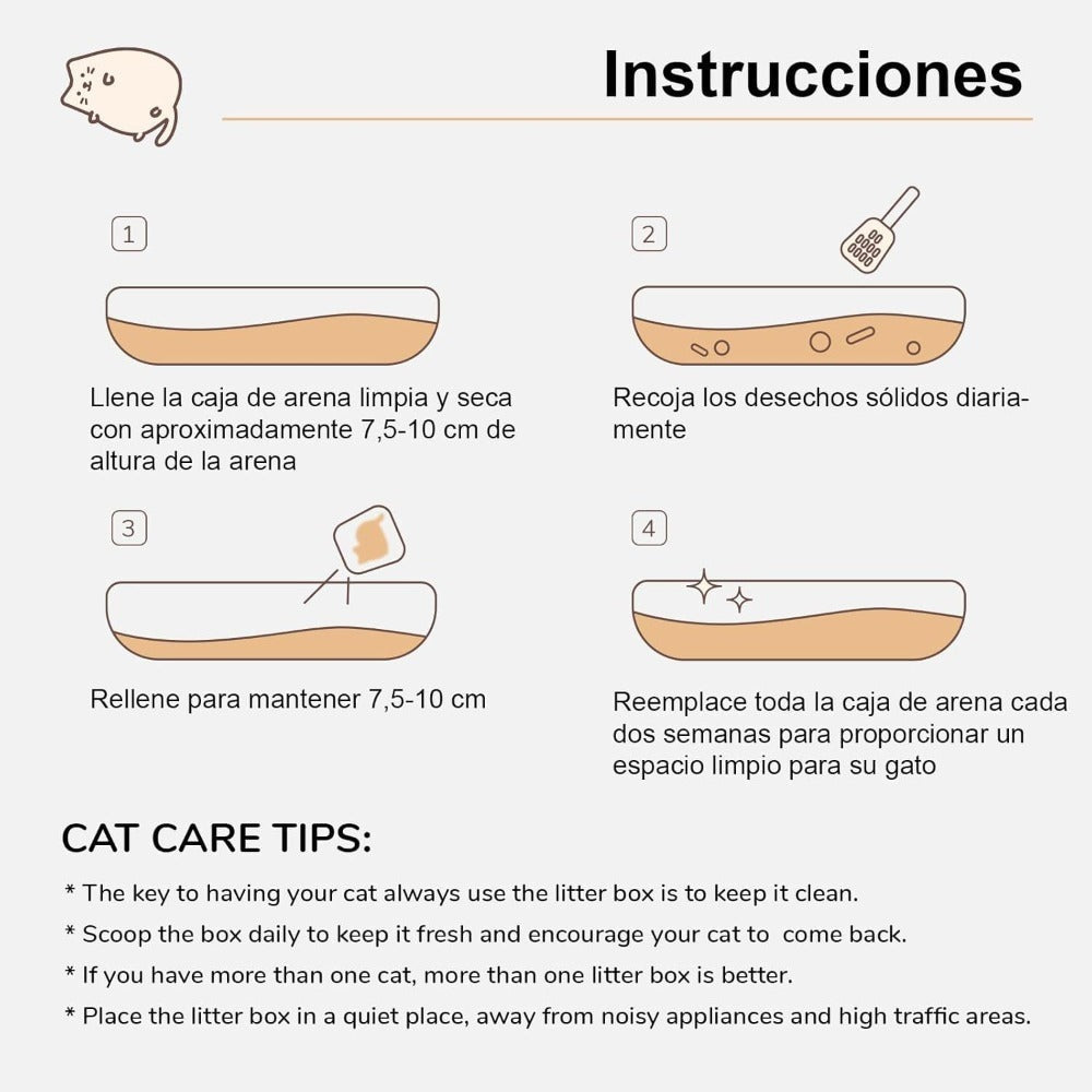 La arena para gatos se aglomera en segundos Arena para gatos vegetal Arena para gatos desodorizada, sin polvo y sin mezcla Suministros para mascotas fáciles de almacenar - 1 bolsa Varios sabores